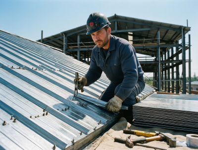 Кровельщик по стальным кровлям