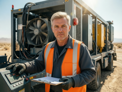 Машинист электростанции передвижной