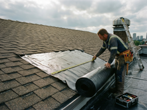 Кровельщик по рулонным кровлям и по кровлям из штучных материалов