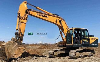 Hyundai R220LC-9S (гусеничный дизельный экскаватор)