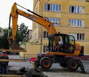 JCB JS160 (экскаватор колёсный дизельный одноковшовый)