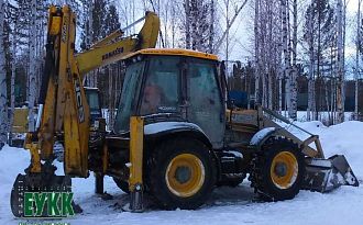 JCB 4CX (колесный дизельный фронтальный погрузчик + экскаватор)