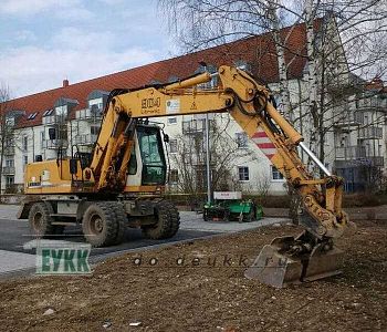 Liebherr Litronic 904 ( колесный дизельный экскаватор)