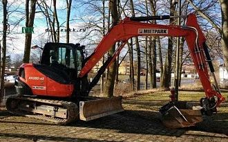 Kubota KX080-4 (гусеничный дизельный экскаватор)