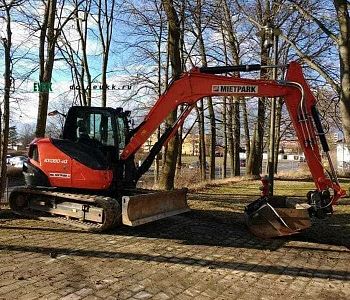 Kubota KX080-4 (гусеничный дизельный экскаватор)