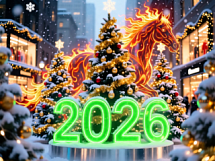 С наступающим Новым годом и Рождеством!